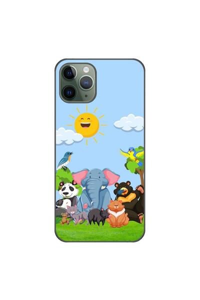 OEM Husa compatibila cu Apple iPhone 11 Pro Max Silicon Gel Tpu Model Prieten...
