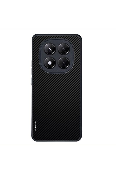 Sonique Θήκη Carbon Series για Xiaomi Redmi Note 14 Pro 5G / Poco X7 5G Μαύρο