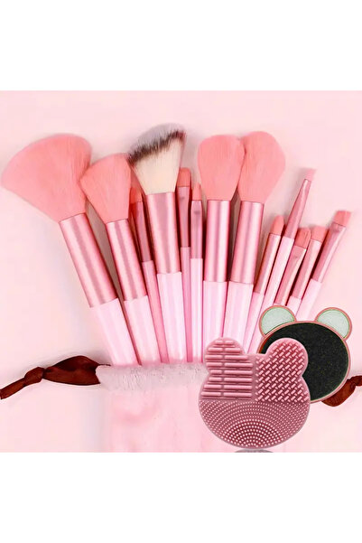 Choice11 with Cleaner Pad 13/33pcs Professional Makeup Brush Set with Accesso...