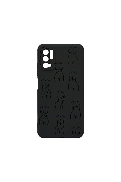 bestcase Тънък силиконов калъф 0.8ММ, съвместим с Xiaomi Redmi Note 10 5G, с ...