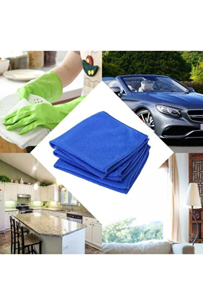 Choice Blue 5pcs 5/6/10/12/20Pack Microfiber Cleaning Cloths for Cars | Lint-...