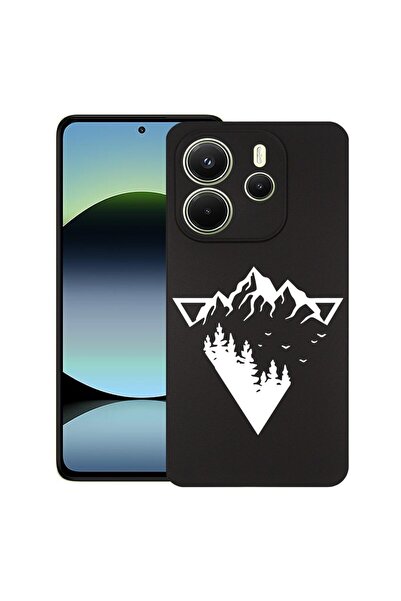 bestcase ¬Æ Husa pentru Xiaomi Redmi Note 14, Camping Forest, Slim Silicon 0....