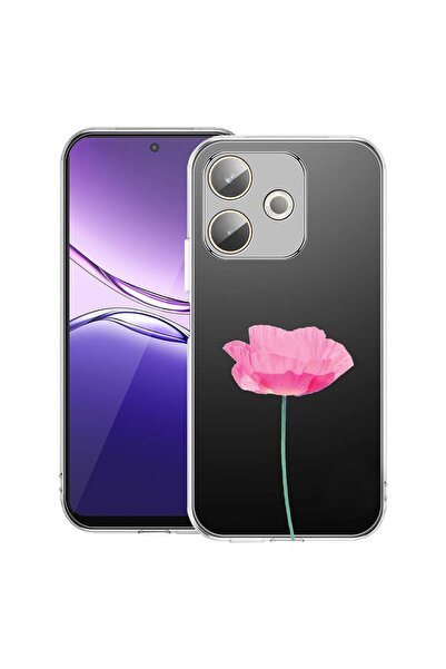 bestcase ¬Æ Husa Clear Silicon pentru OPPO A5 Pro 5G, Rose - Pastel Pink, 204...
