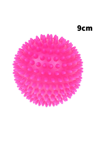 Choice11 9cm Rose red Massage Spiky Ball 7cm 9cm Yoga Ball Massage Training M...