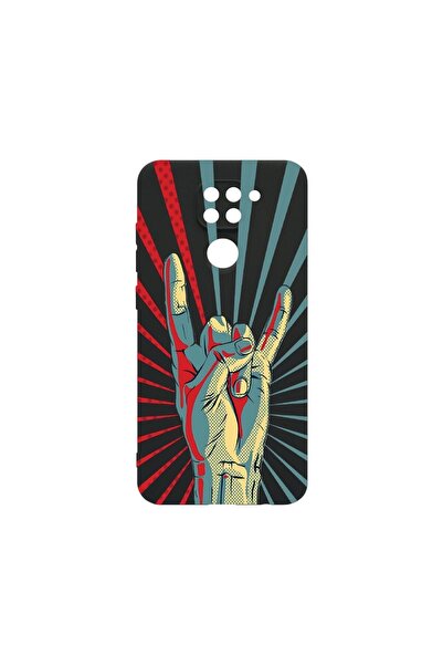 bestcase Λεπτή Θήκη Σιλικόνης 0.8MM, Συμβατή με Xiaomi Redmi Note 9, Ροκ Φεστ...