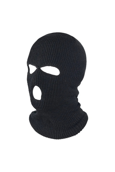 Choice black Winter Riding Mask 3 Hole Full Face Cover Ski Mask Hat Outdoor B...