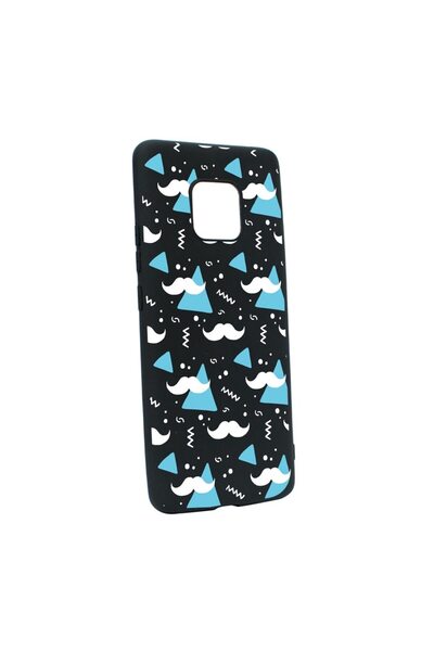 bestcase Husa Silicon Compatibila Cu Xiaomi Redmi Note 9 Pro, Mustache, rezis...