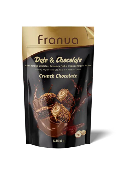 Crunch Fındık Kremalı Belçika Çikolatalı Hurma