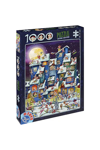 D-Toys Puzzle Cartoon Collection Craciun 1000 piese