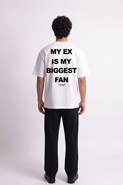 gothamvibes Boxy Ex Beyaz Premium T-Shirt