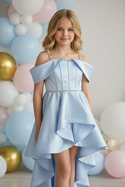 Lidya Kids KIZ ÇOCUK MEZUNİYET ELBİSESİ