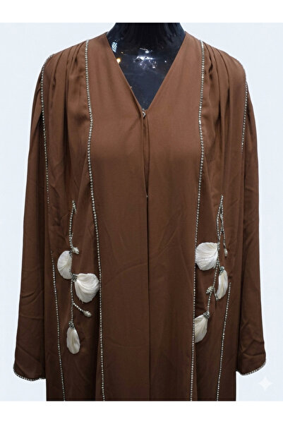 Bab almadina collection Women's Luxury Embellished Evening Abaya Kaftan with ...