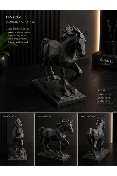 LUMIRA SCENTED CANDLE CONCRETE POT LUMİRA 3D Aslan-Kartal-Kurt-Atatürk 3D-HED...