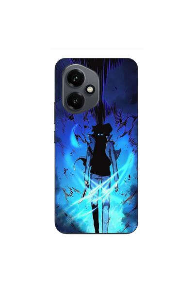 OEM Case compatible with Honor 400 Silicone Gel Tpu Model Solo Leveling Aura