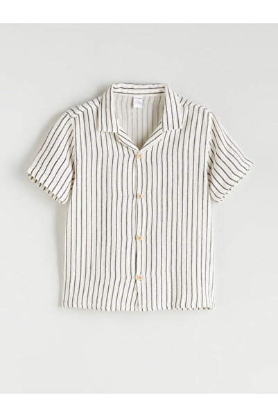 LC Waikiki Timeless Clothing & Timeless Choices Cuban Roba Collar Short Sleev...