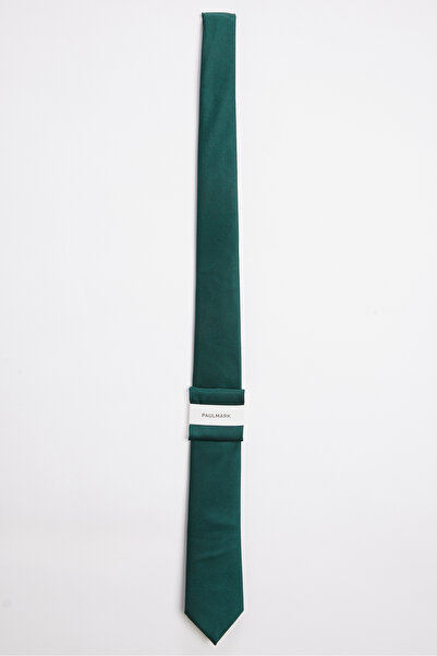 PAULMARK Men's Solid Color Classic Tie