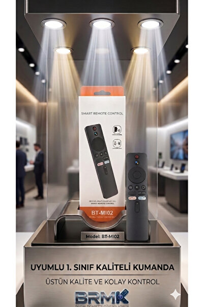 BRMK STORE Mİ UYUMLU MI/TV/TVBOX/TVSTICK Kumandası KUTULU BARKODLU KALİTELİ
