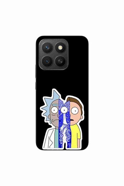OEM Husa compatibila cu Honor X8c Silicon Gel Tpu Model Rick And Morty Connected