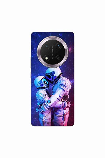 OEM Husa compatibila cu Honor Magic7 Lite Silicon Gel Tpu Model Astronauts Co...