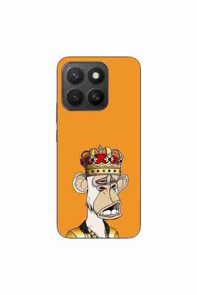 OEM Husa compatibila cu Honor X8c Silicon Gel Tpu Model NFT Royal Ape