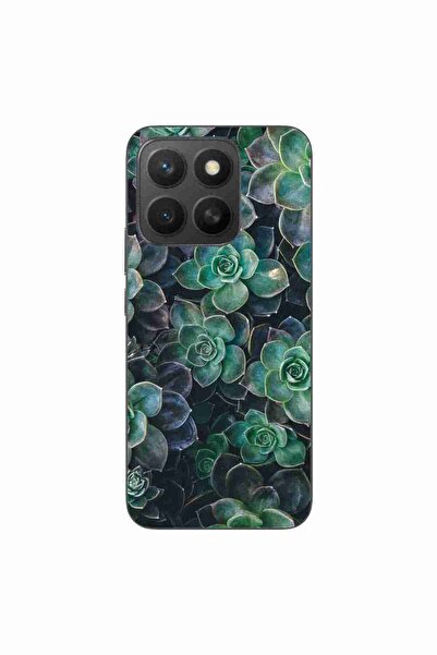 OEM Husa compatibila cu Honor X8c Silicon Gel Tpu Model Flori de Stanca