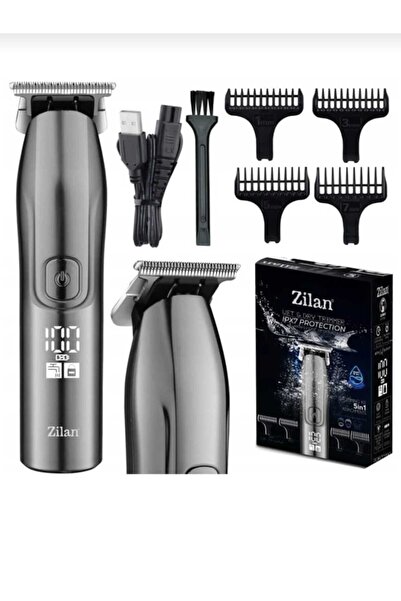 Zilan 5 in 1 Men's Hair Clipper ZLN8641, USB Rechargeable, IPX7 Waterproof El...