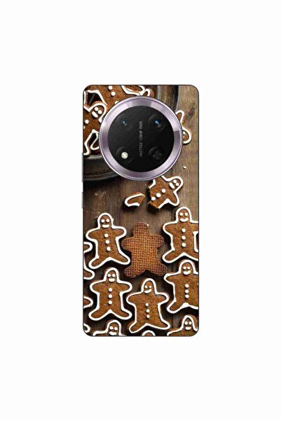 OEM Case compatible with Honor Magic7 Lite Silicone Gel Tpu Christmas Gingerb...