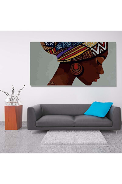 BPA African parade Canvas wall art