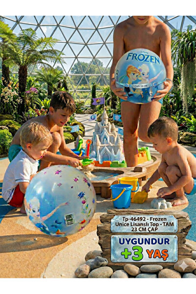 Lisinya Tp-46492 - Frozen Unice Licensed Ball 23 cm (Lisinya)