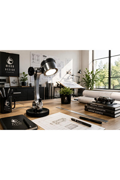 MoodDesign REVGLOW PISTON DECORATIVE LAMP - Endüstriyel Dekoratif RevGlow Pis...