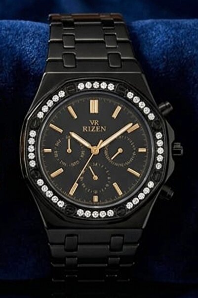 RIZEN Men’s Stainless Steel Watch – Timeless Craftsmanship – Analog Quartz – ...