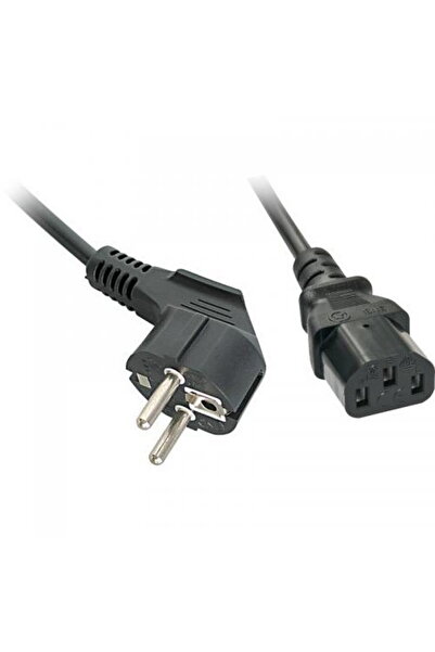 LİNDY Cablu de alimentare Schuko IEC C13, 2m, Negru