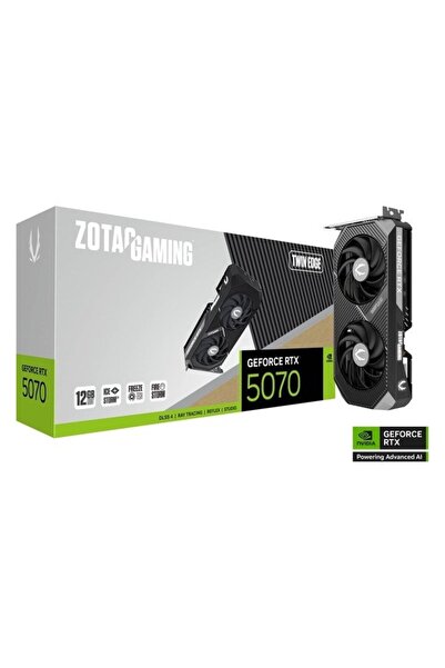Zotac Geforce Rtx 5070 Twın Edge 12GB Gddr7 192BIT Dlss 4 Ekran Kartı
