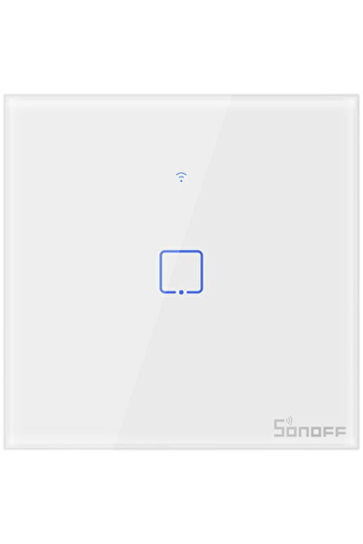 Sonoff Întrerupător tactil inteligent Wifi + RF 433 T1 EU TX, 1 canal