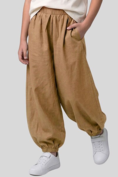 ww waka waka kids store Pantaloni de in pentru fete, cu picior larg și elasti...