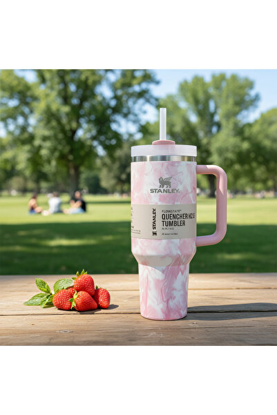 Primo STANLEY Quencher H2.0 Tumbler 40oz Capacity Vacuum Insulation & FlowSta...