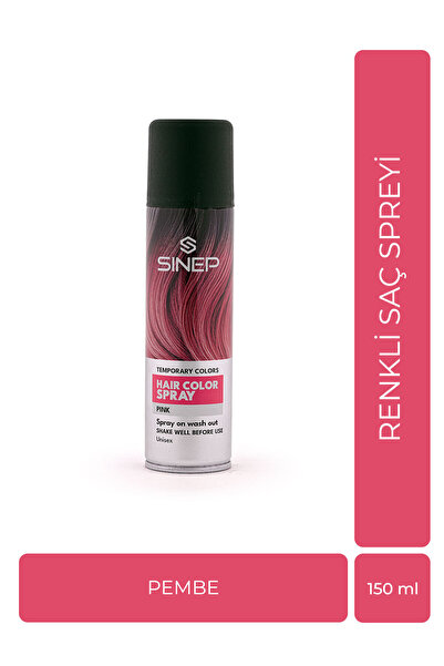 Sinep RENKLİ SPREY PEMBE 150 ML