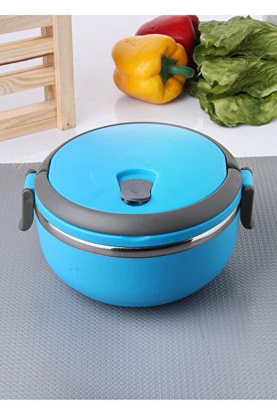 abnturk Tek Katlı Sızdırmaz Yemek Termosu Sefer Tası 0.75 L 14.5x 9 cm