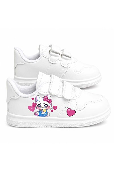 alcdesing Upset Blue Pantalon Printed White Band Children's Sneakers