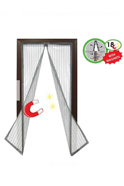 NO BRAND Magnetic Mosquito Net for Door 100x220 cm – Automatic Closing with M...