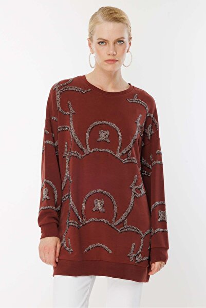 Ghisa Yuvarlak Yaka Tunik