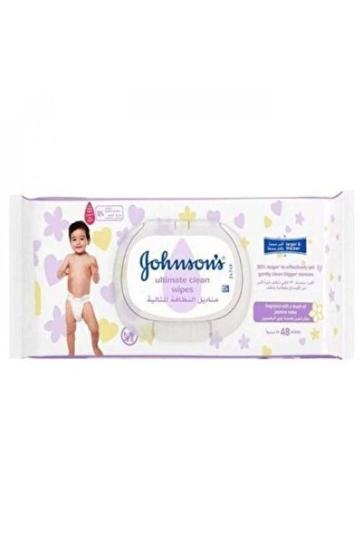 Johnson Johnson's Ultimate Clean Baby Wipes Pack of 48 Wipes