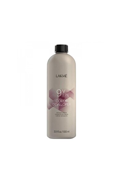 Lakme اوكسجين كريم كولور ديفلوبر بتركيز 9 فول 2.7% من لاكمي 1000مل