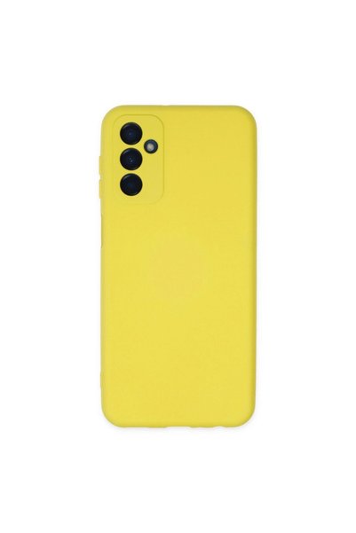 OEM Samsung galaxy m23 case nano inner velvet silicone - yellow
