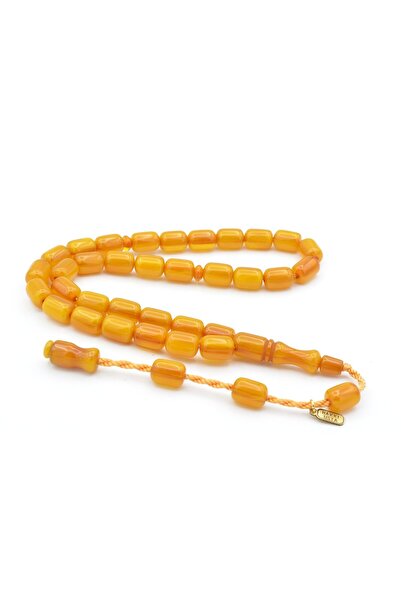 Murty99 Hakkı Usta Signe Capsule Cut Orange Squeezing Amber Tesbih 005