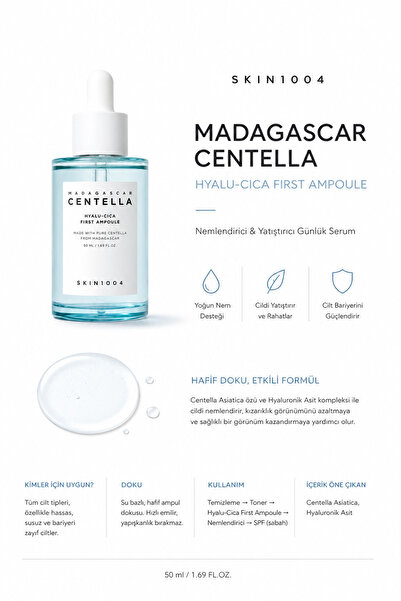 skin1004 centella madagascar Madagascar Centella Hyalu-Cica Ampul