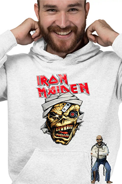 OEM Hanorac Barbati Iron Maiden Mummy Heavy Metal