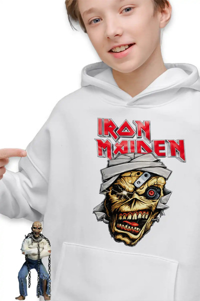 OEM Iron Maiden Mummy Heavy Metal Kids Boys Sweatshirt
