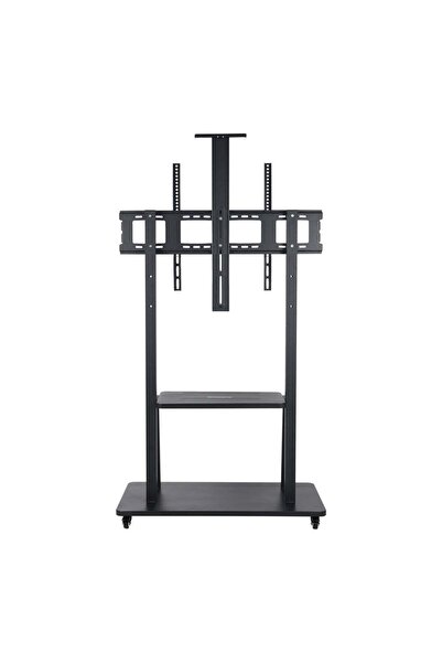 Olsenmark حامل تلفزيون متحرك OMLB1300 مع حامل جهاز عرض - يدعم تلفزيونات LED و...