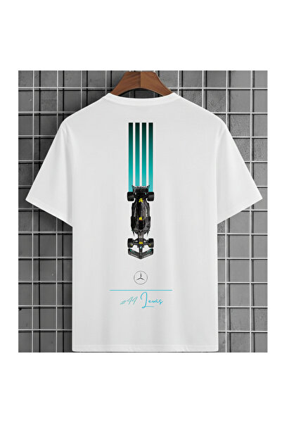 MODEL Formila1 Mercedes baskılı tshirt